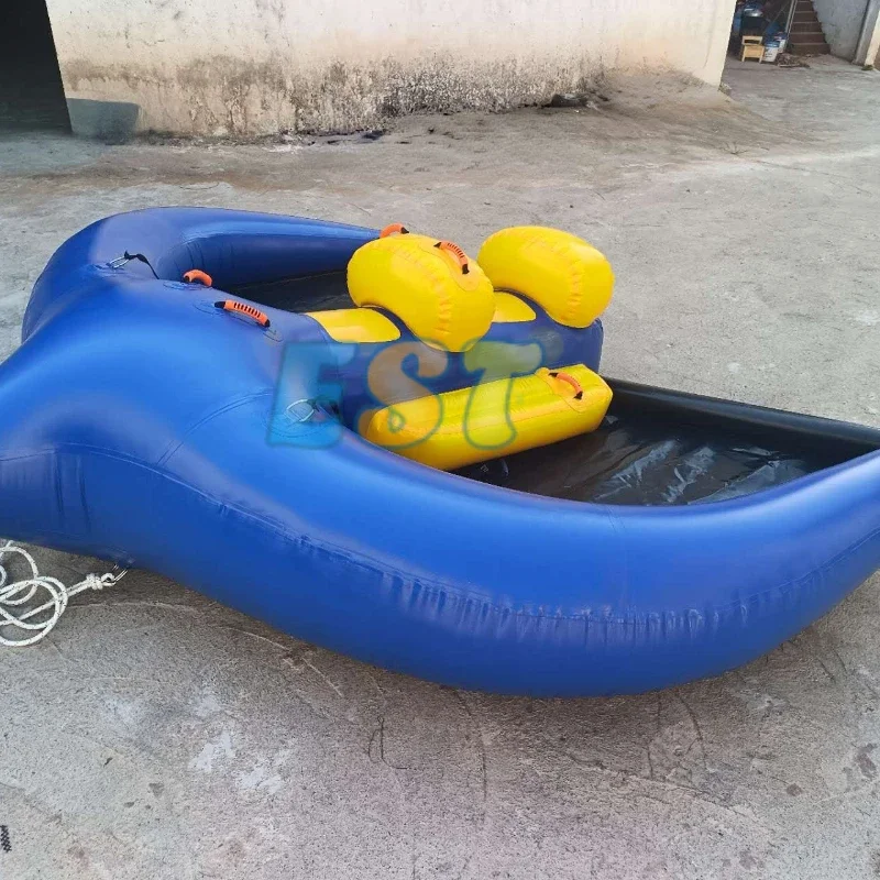 ألعاب الرياضات المائية نفخ تحلق الخفافيش على شكل قارب تحلق الأسماك القابلة للنفخ تحلق الأسماك الموز قارب الألعاب المائية