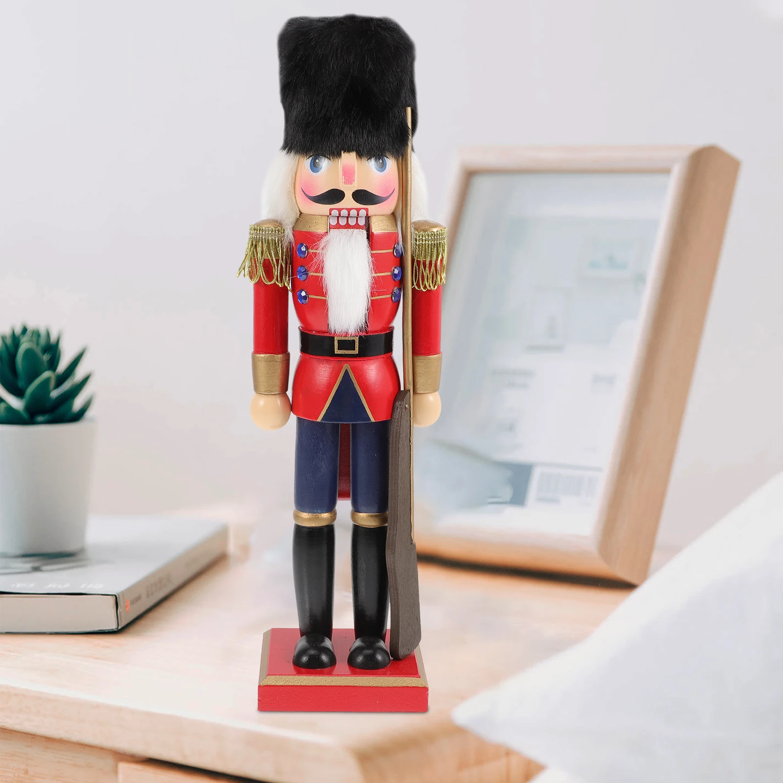

Nutcracker Decoration Table Decorations Ornaments The Christmas Figurines Home Traditional Wood