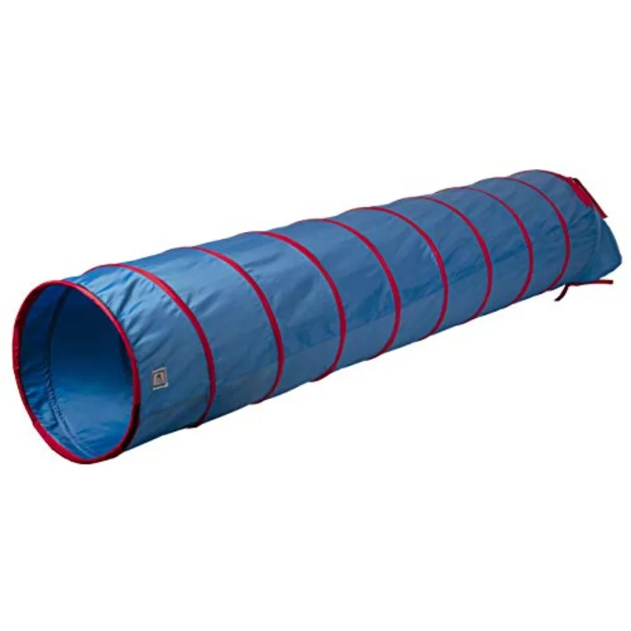 

20513 9-Foot Institutional Crawl Play Tunnel 9' x 22 Diameter Blue/Red