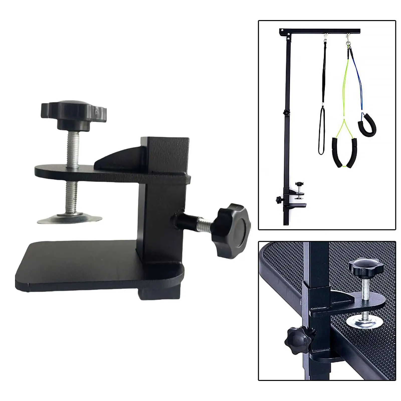 Pet Grooming Table Clamp Multipurpose Fixing Clip for Indoor Cutting Shop