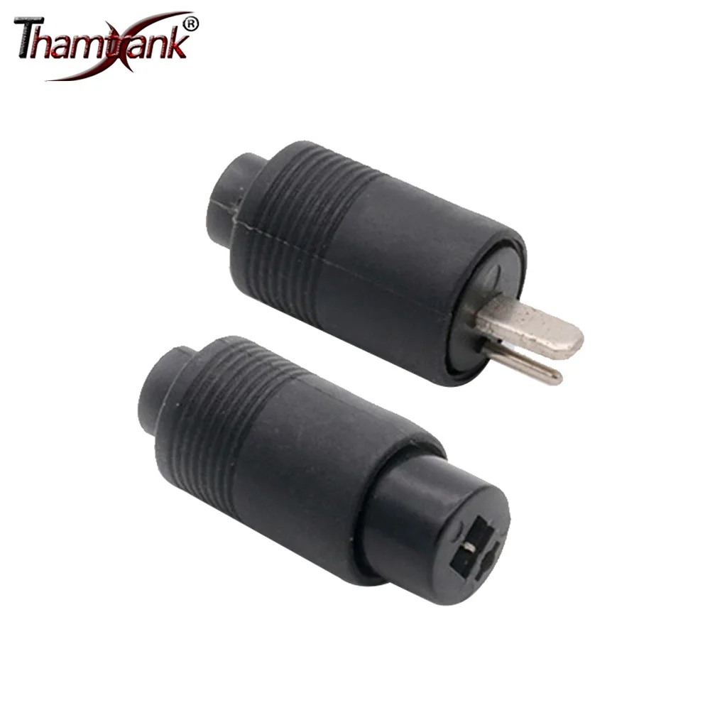 10pcs 2Pin DIN Male&Female Speaker Plug 2-Pin Plug Hifi Loudspeaker Solder Cable Connector