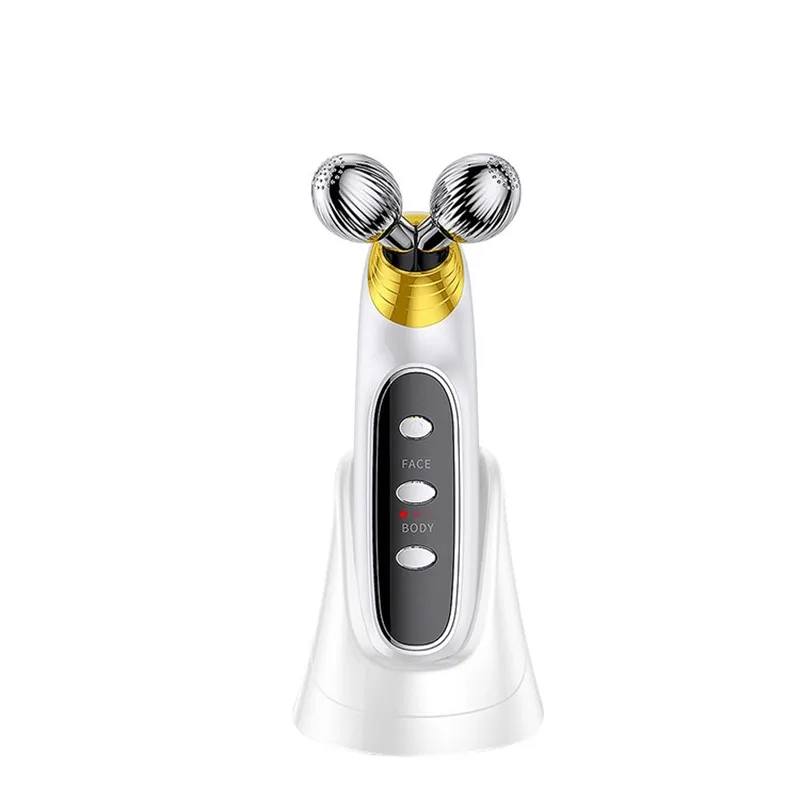 Appareil de beauté 3D Lift Y forme peau serrer rouleau visage Micro masseur actuel