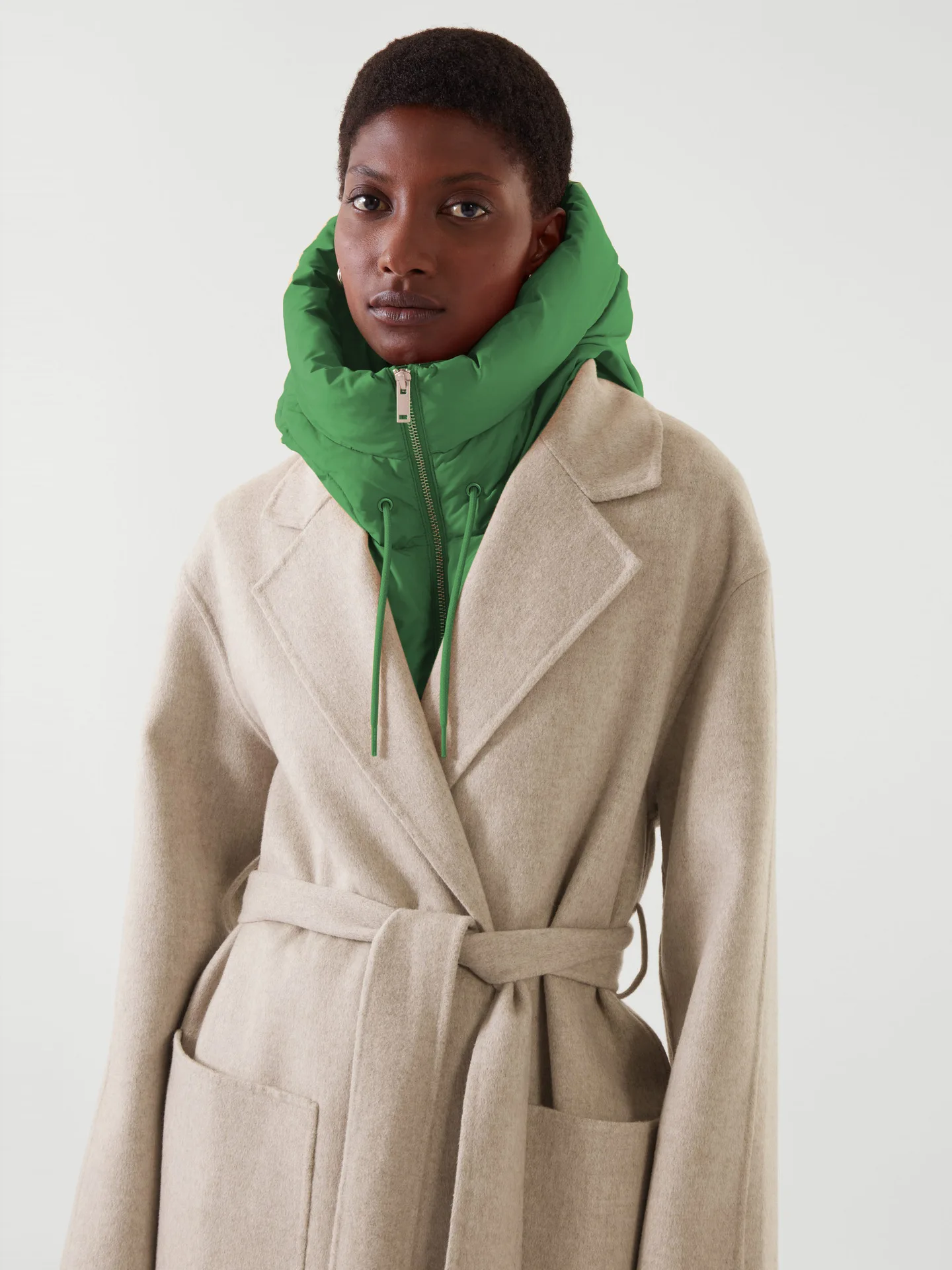 New Winter Fashion Casual Woman Solid Orange Vest Zip Hooded Coats Sleeveless O-neck High Street Shorts Hoodies Warm y2k Outwear