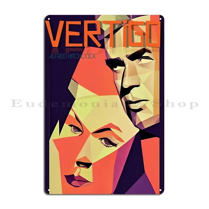 Vertigo Alfred Hitchcock Callisc Calliopecr Metallschild Retro Personalisiertes Garagenschild Retro Blechschild Poster