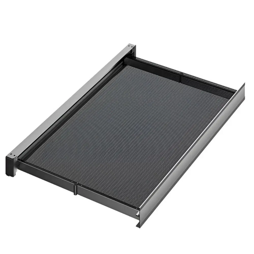 

Artifacts Aluminum Alloy Wall Mounted Drying Rack Hole-Free Folding Drying Net with Hooks Invisible Hat Rack Wardrobe