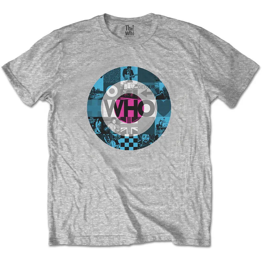 The Who Target Blocks Official T Shirt Mens