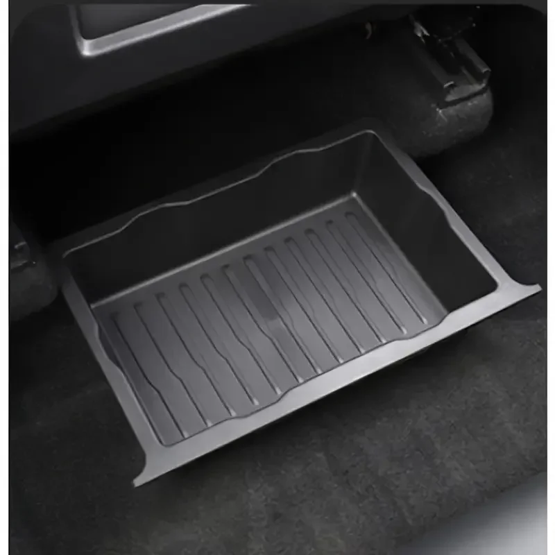 Kunststoff-Auto-Aufbewahrungsbox, Auto-Aufbewahrungsregal unter dem Sitz, Autositz-Organizer, Aufbewahrungsbox unter dem Sitz, Fahrzeug-Untersitz-Schubladenhalter – Detail 2