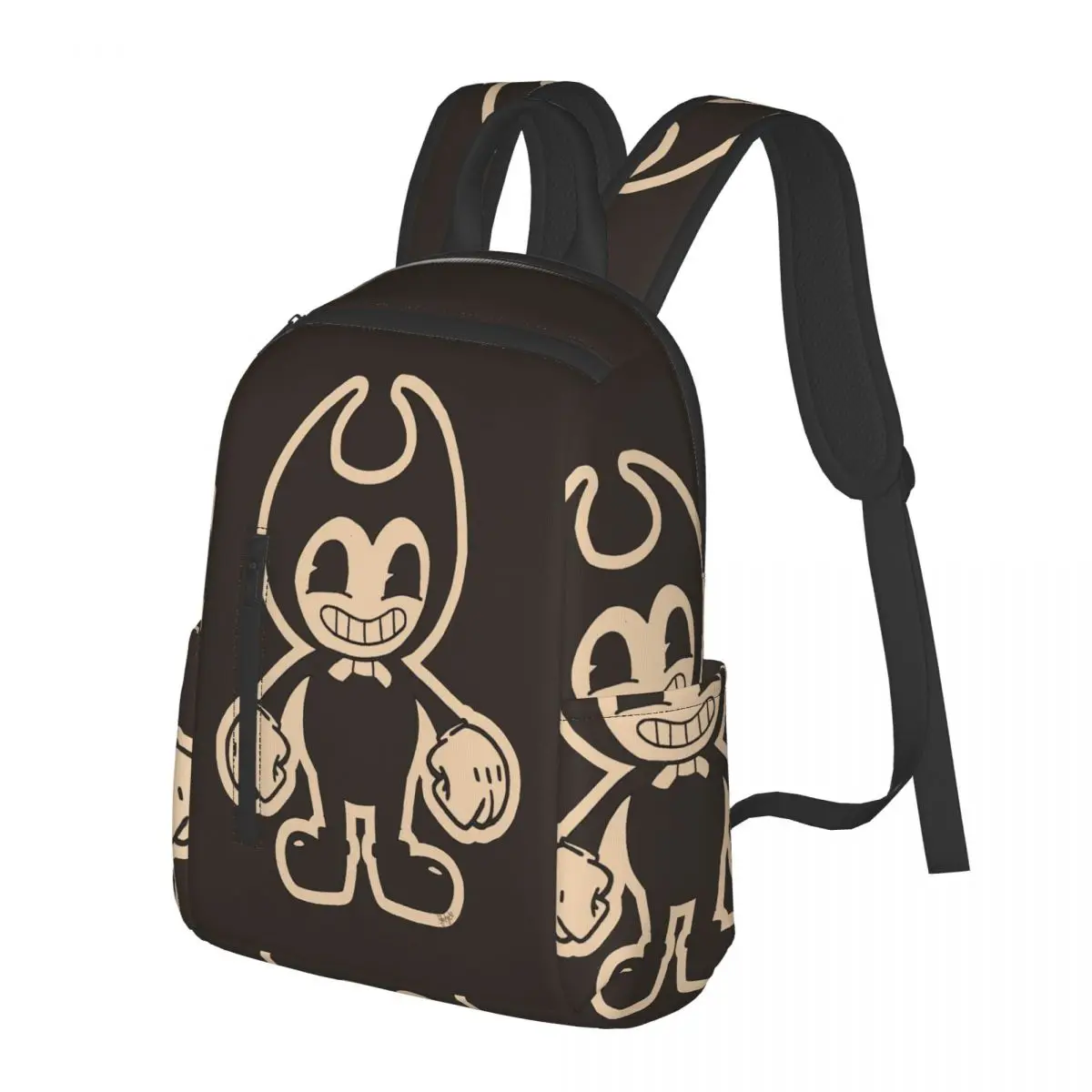 

Bendy And The Ink Machine Student Backpack School Bag Hiking Travel Daypack for Boys Girls Bookbag Shoulder Bags