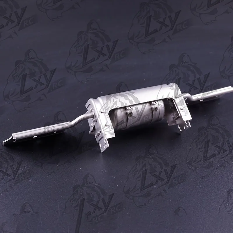 Accesorios de actualización de luz trasera de brazo trasero de tanque de Gas de simulación de Metal a escala 1:14 para camión Tamiya RC SCANIA R730 R620 R470