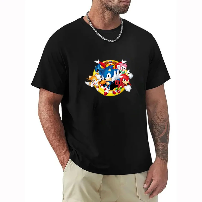 

Printed T Shirt Cotton 100% S-Sonics Graphic T Shirts High Quality Y2k Clothing New Gifts Short Sleeve Tee Oversized Summer Tops