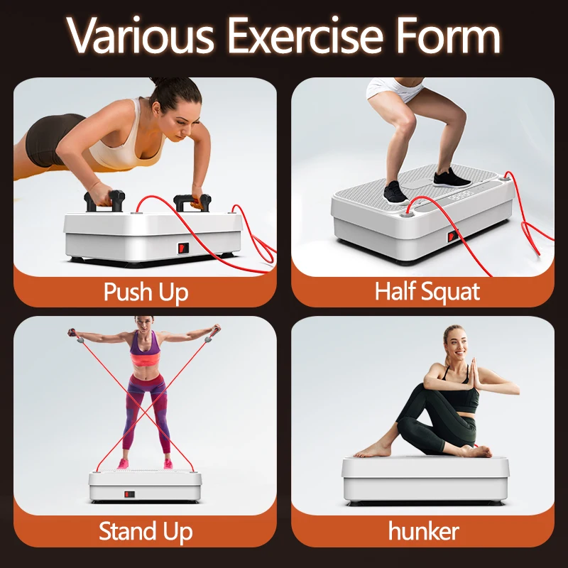 2025 Ultrathin Body Slimmer Vibration Plate  Exercise Machine  Large Vibration Plate Exercise Machine Full Body Vibration Plate
