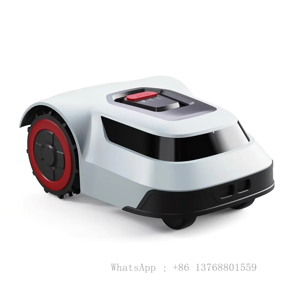 AKX Self-Propelled Robotic Lawn Mower DIY Grade Automatic Robot Cutter Machine For Grass Power Source Battery