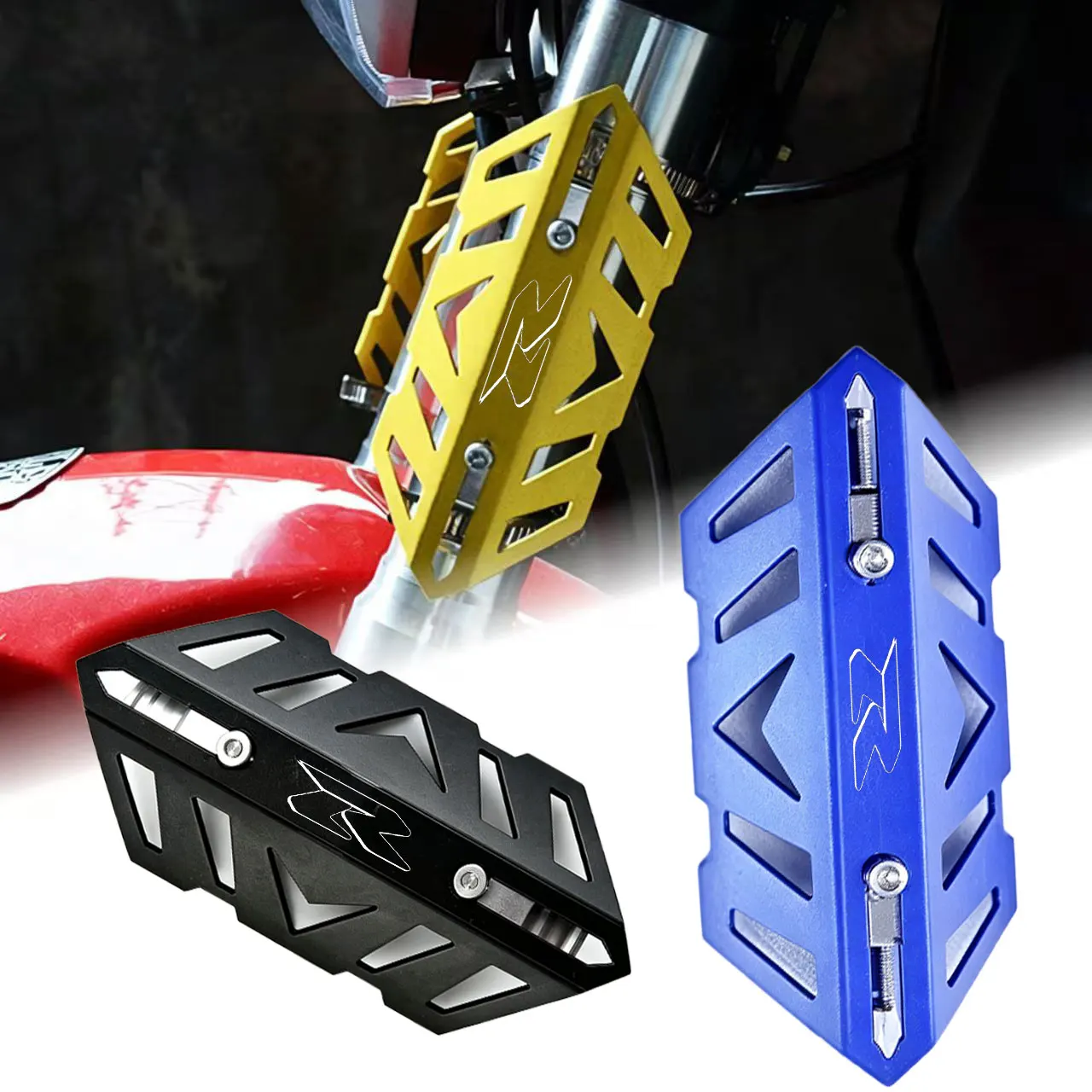 

Motorcycle front fork protective cover shock-absorbing decoration For SUZUKI GSXR 250 400 600 1000 750 GSR750 GSR 750 1000R