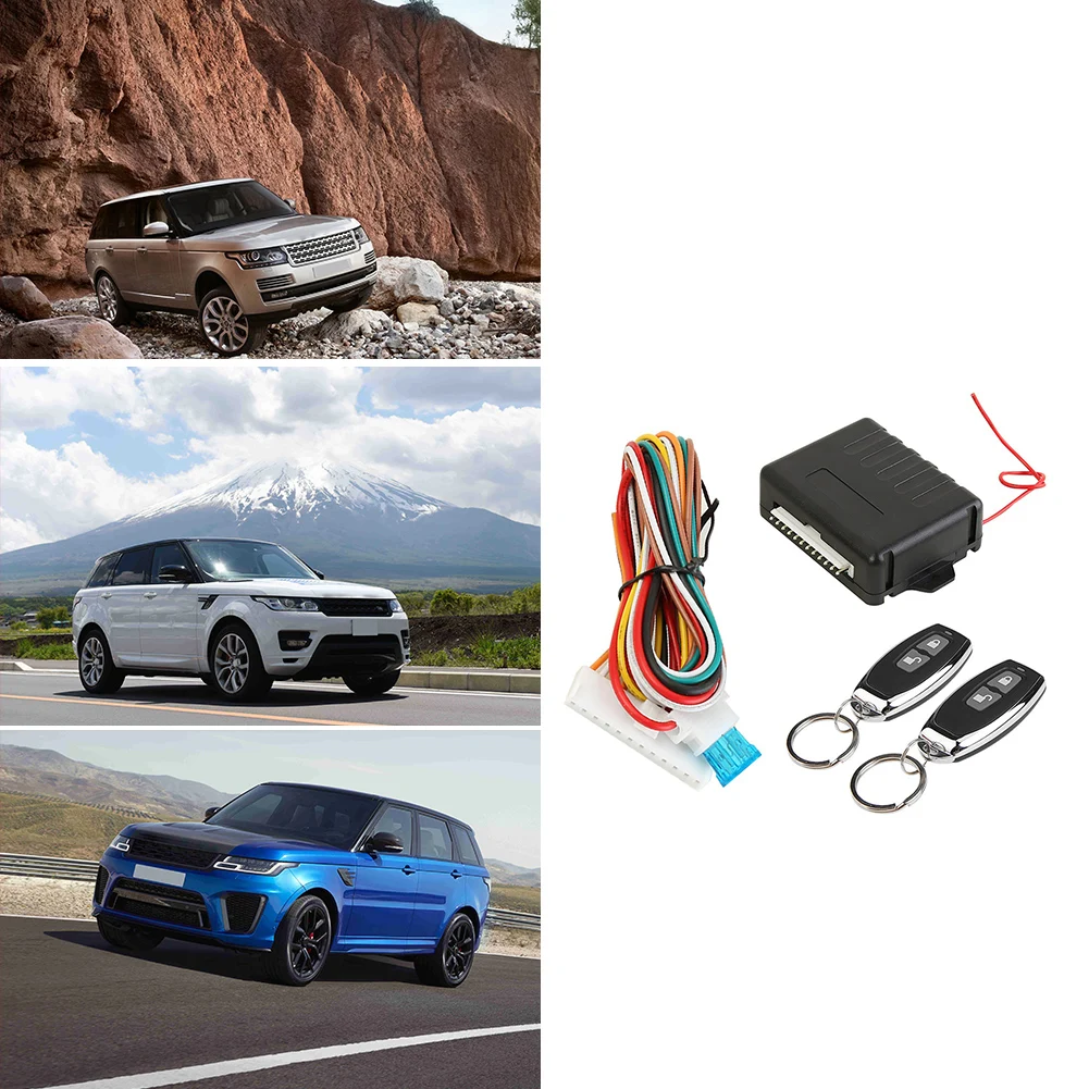 

Keychain Central Kit System Button with Remote Control Release Keyless Entry System 433.92MHz Door Lock Keyless Entry System