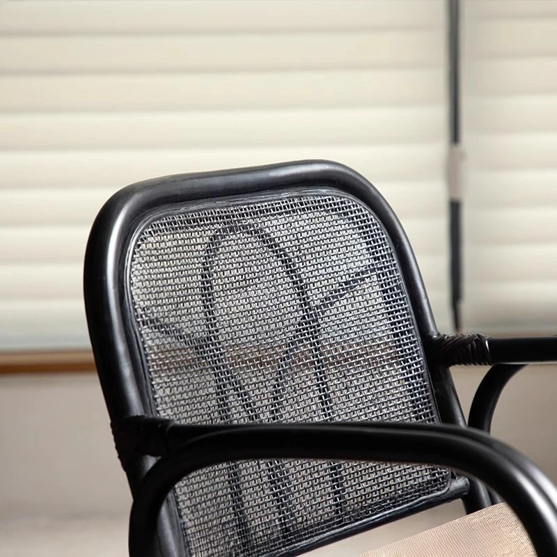 

Plant vine hand-woven household backrest armrest casual small chair