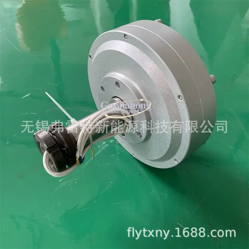 

2026 Hot Coreless three-phase AC permanent magnet magnetic levitation motor for 100-watt low-speed vertical axis wind turbine