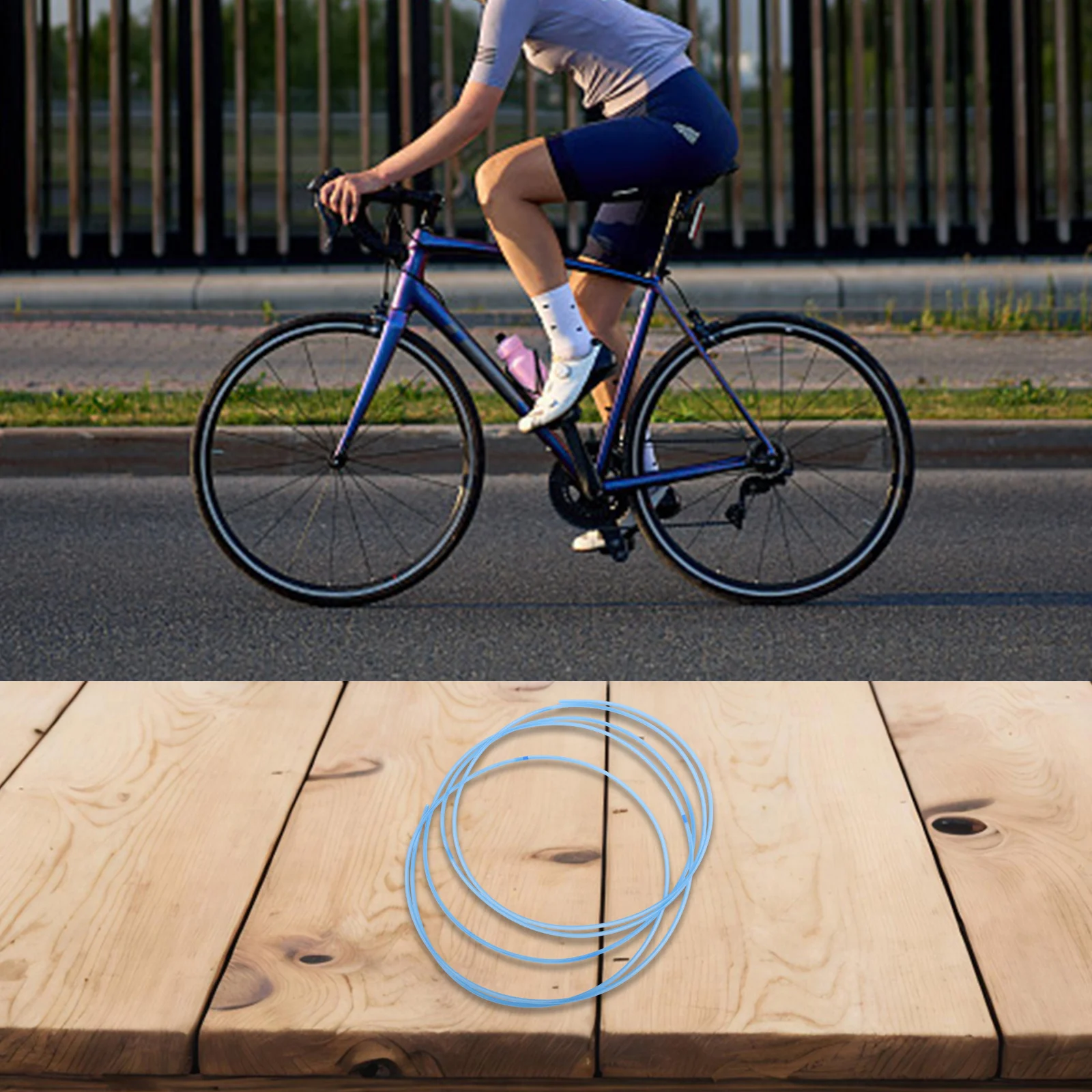 

Bicycle Slick Lube Liner MTB Part Tube Front Rear Waterproof Bike Dustproof Inner Cable Guide Vacuum Oil Filling