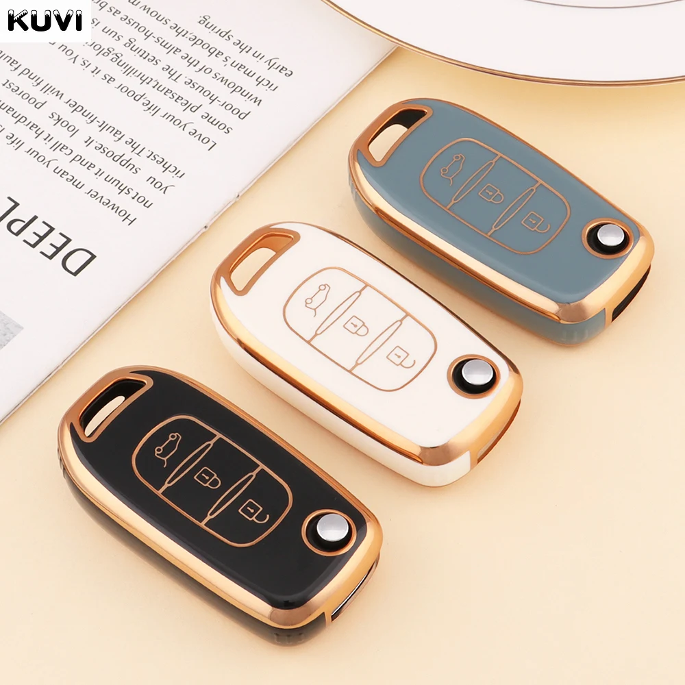 NEW TPU Car Key Case Cover Shell For Renault Kwid 2023 Kadjar Captur Megane Sandero Stepway Logan Clio 5 2022 Arkana 2020 2021