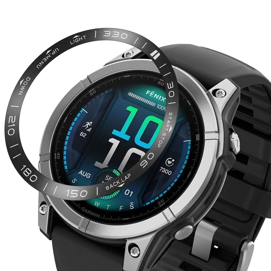 For Garmin Fenix 8 51mm 47mm Bezel Ring Metal Protecive Case Cover For Garmin Fenix 8 Smart Watch Protector Shell Accessories