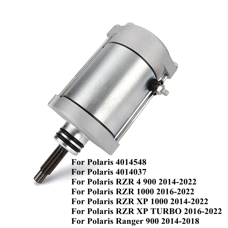 4014548 4014037 Motorcycle Starter Motor For Polaris Ranger 900 / ACE 900 EPS EFI XC Crew RZR XP 4 TURBO General 1000