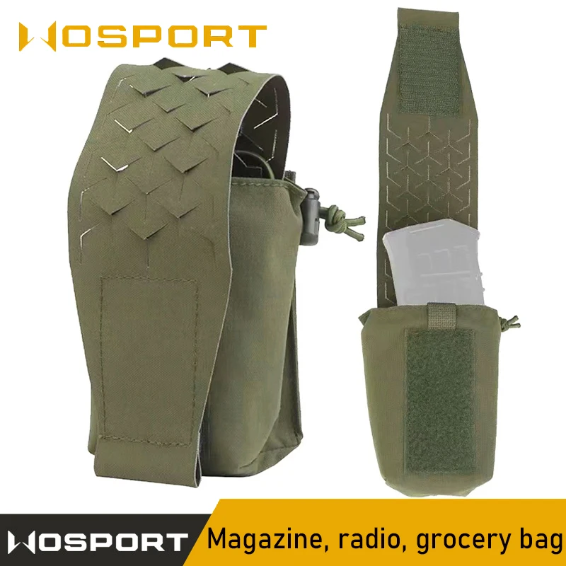 

SPUD equipment vest accessories Molle suitable for rifle 5.56 magazine walkie-talkie storage holster multi-function storage bag