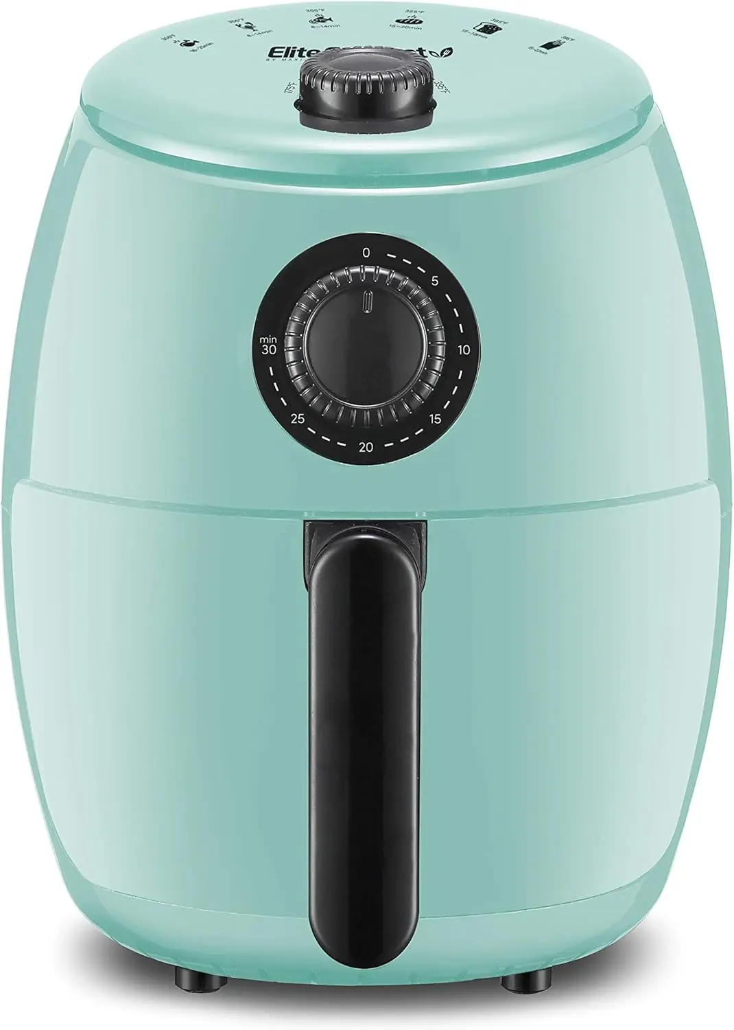 

Compact 1000W Electric Hot Air Fryer, 2.1 Qt, Oil-Less Healthy Cooking with Timer & Temperature Control, Mint