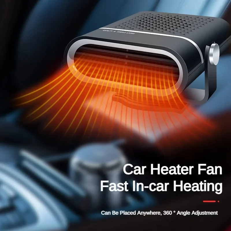 

Car Heater Fan 12V/24V 200W Car Heater Electric Cooling Heating Auto Windshield Defroster Defogging Demister Car Anti-Fog Heater