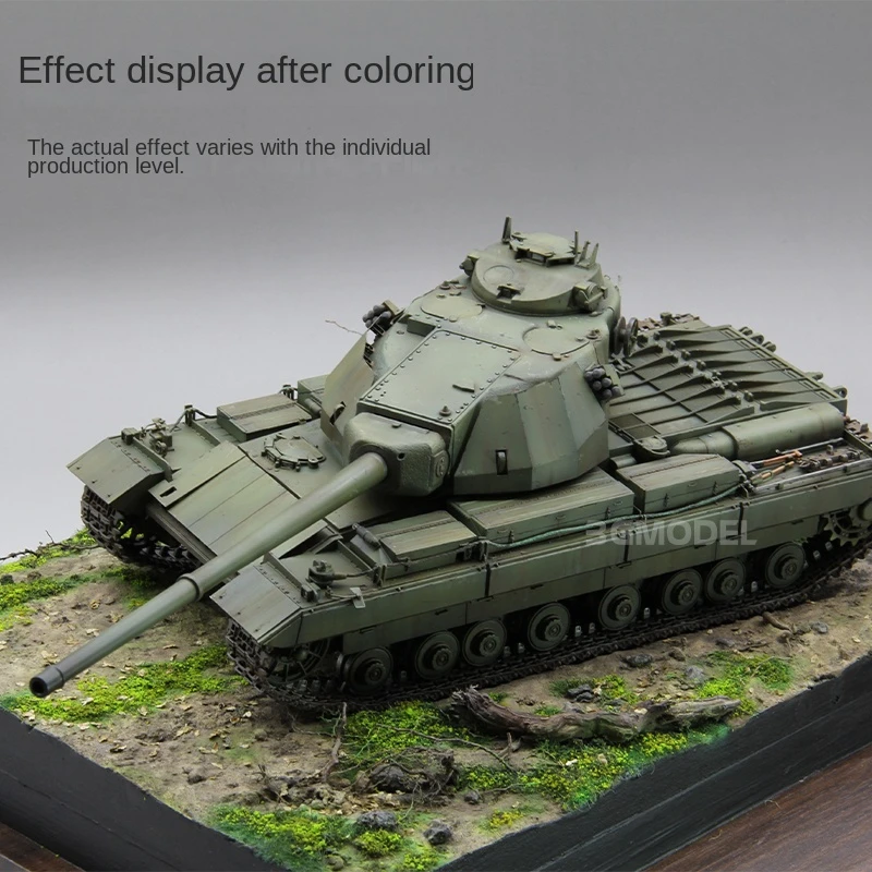 Amusing Hobby  1/35 assembling tank scale model kit 35A013 British FV214 Conqueror tank Special Edition