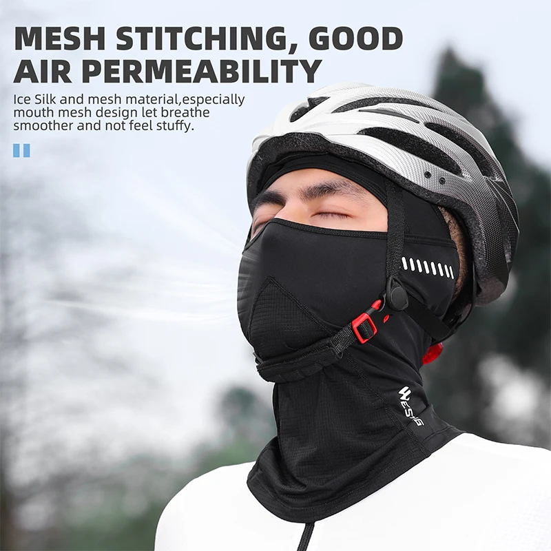 WEST BIKING Summer Sun Protection Cycling Cap Sport Fishing Balaclava Men Women Bicycle Motorcycle Helmet Liner Sun Visor Hat