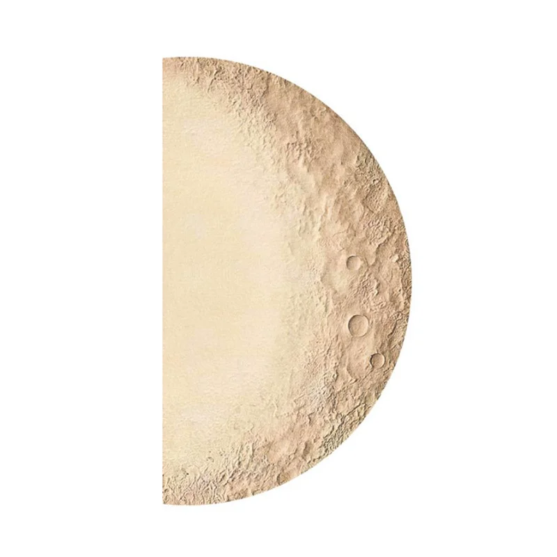 Lune peinture murale lampe créative minimaliste salon fond appliques couloir coin décoration murale mur LED mur photo lumière