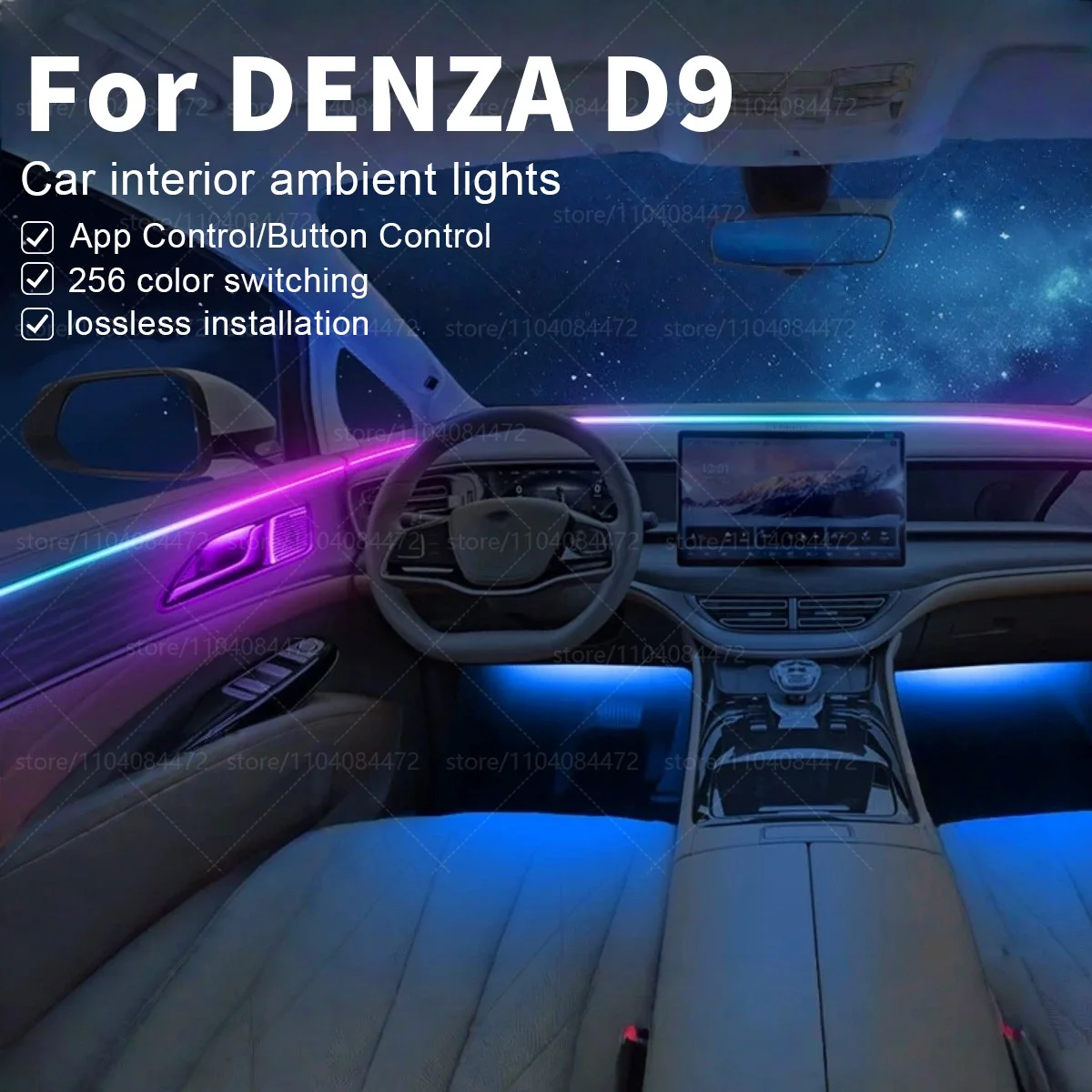 For Denza D9 22In1 … - image