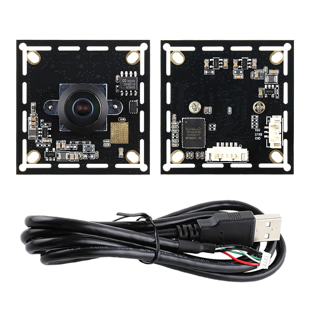 USB OV9281 Camera Module Global Shutter Driver-Free Wide-Angle Distortion-Free 420FPS 1 Megapixel 75 100 130 160 Degree