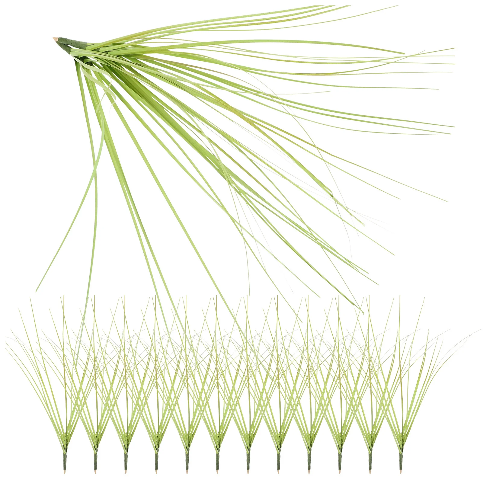 15Pcs Simulation Grass Artificial Grass Decor Realistic Fake Plants Vase Filler Home Office Garden Decoration Faux Plant Indoor