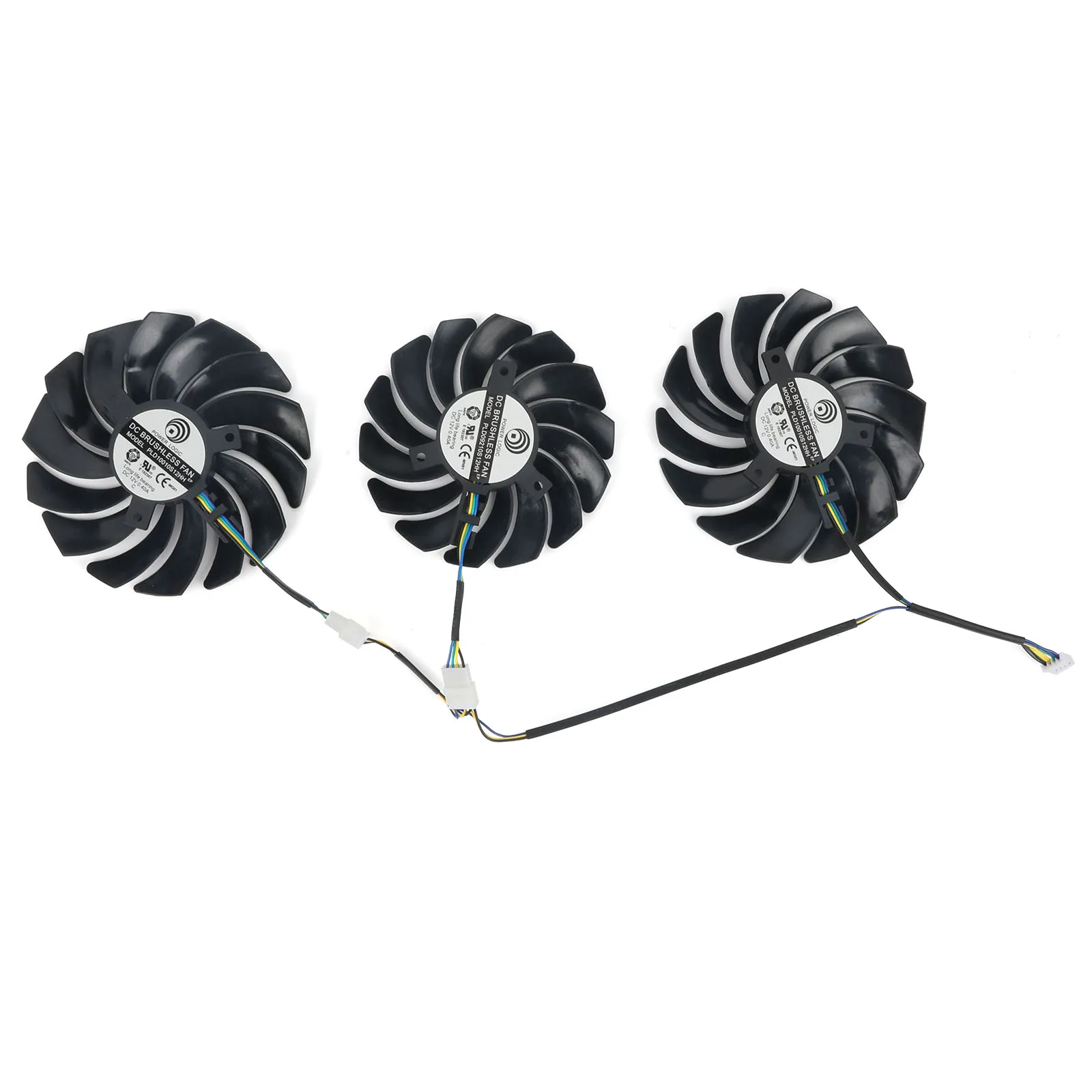 Nuevo reemplazo del radiador del ventilador del refrigerador de 95MM/85MM para ventiladores de refrigeración de la tarjeta gráfica MSI GEFORCE GTX 1080 TI GAMING X TRIO