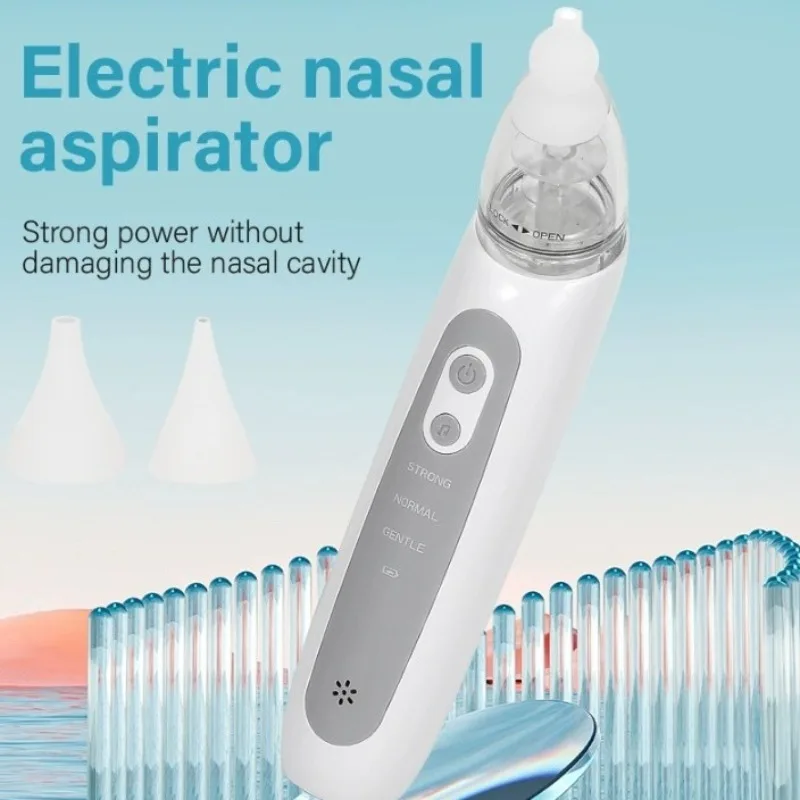

2026 New Pattern Baby Electric Nasal Aspirator Charging Version Newborn Baby Nasal Aspirator Suck Out Prevent Nasal Congestion