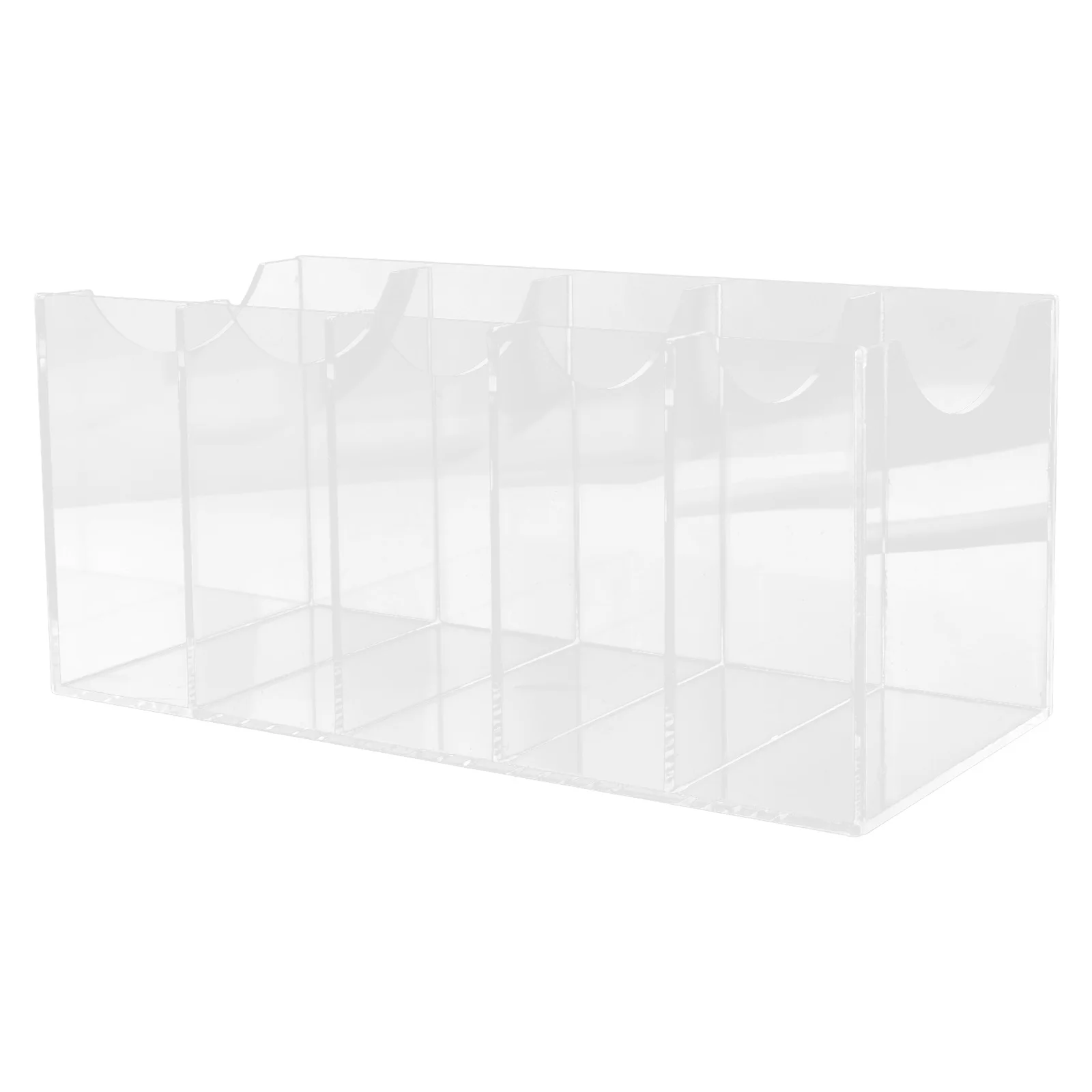 

5 Compartments ganizer Acrylic Storage Box Transparent Closet Mens Acrylic ganizer Boxes Womens Tie Ribbon Buckle Display