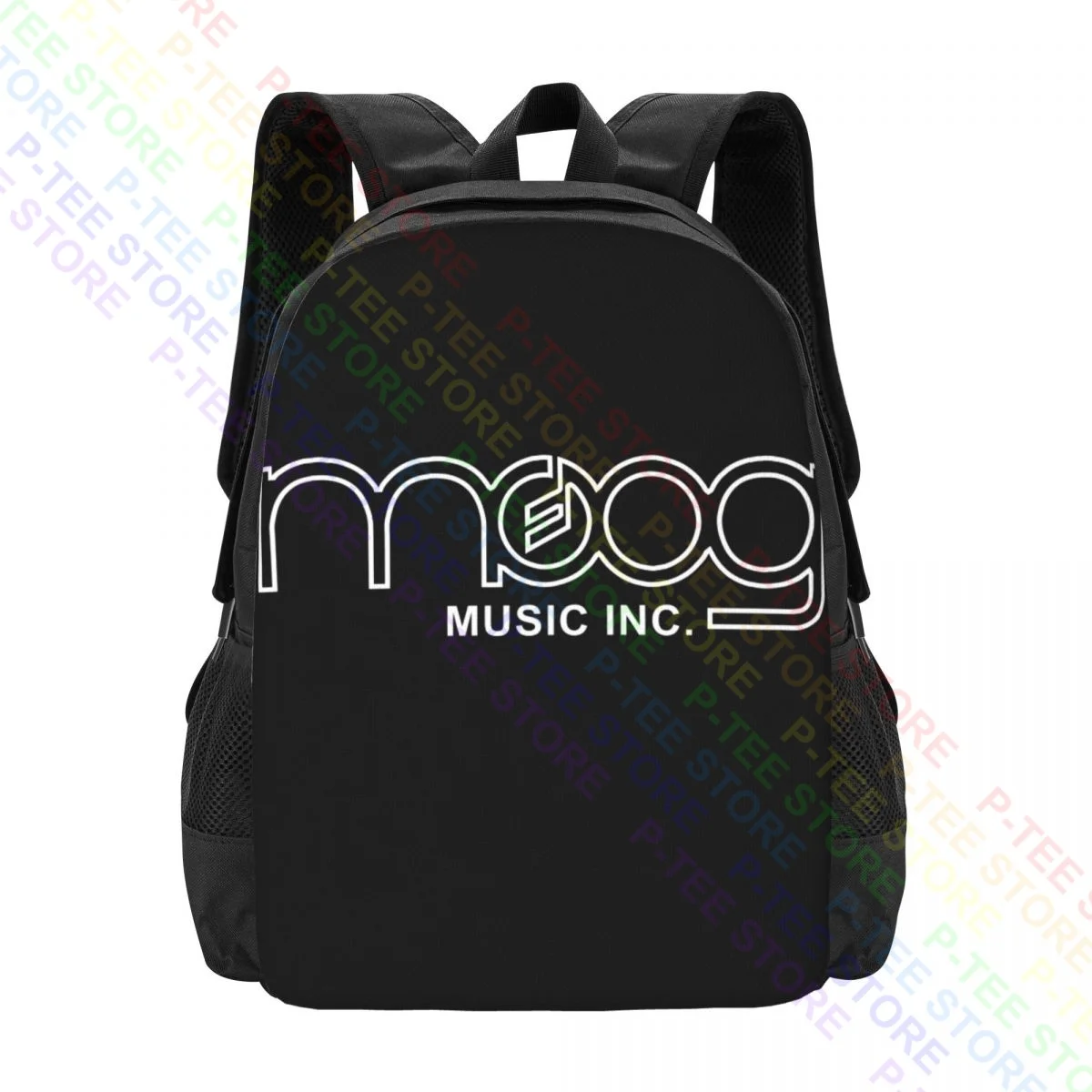 Moog Synthesizer Mogue Musical Instrument LogoBackpack Large Capacity Travel Sports Bag