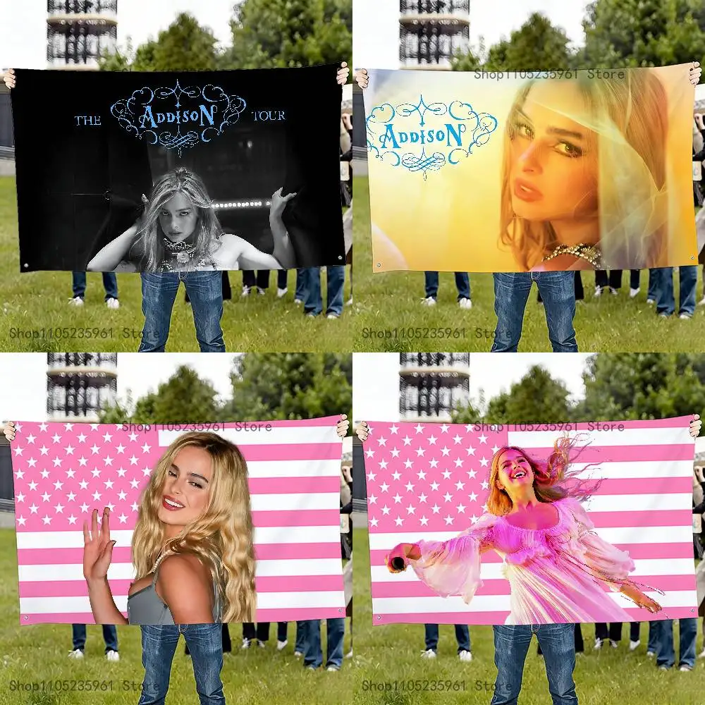 

A-Addison R-Rae Tour Flag For 50*70cm 60*90cm 60*110cm 80*120cm 100*150cm 150*200cm Camp Banner Tapestry