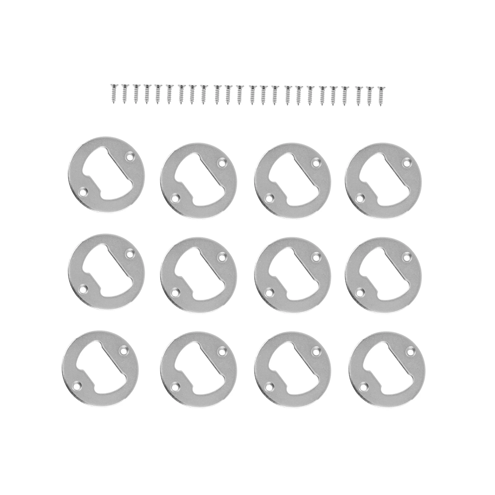 

12pcs Bottle Opener Accessories High Quality Iron Material Multifunctional Can Beer Lid Remover Portable Manual Kitchen Bar