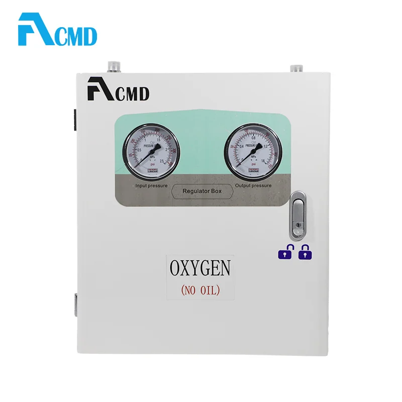 Acmd Hospital Alarm Valve Combo Unit 3  Medical Zone Valve Box with Alarm for Hospital Medical  Pipeline System