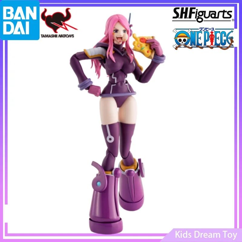 بانداي الأسهم الأصلية S.H.Figuarts ONEPIECE أنيمي مجوهرات.BONNEY-جزيرة المستقبل البيض-ألعاب شخصيات الحركة نموذج قابل للجمع