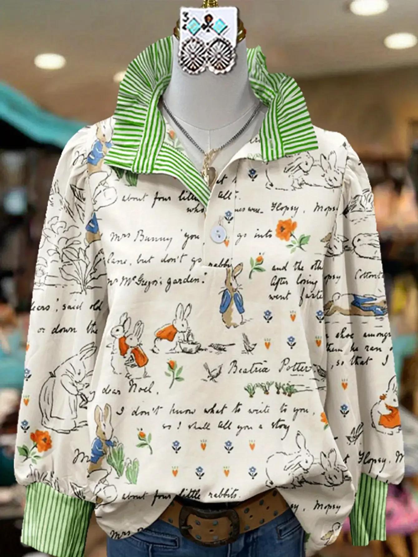 2026 New Christmas Women's Top Spring and Autumn Winter Women's Stand up Collar Shirt Long Sleeve,