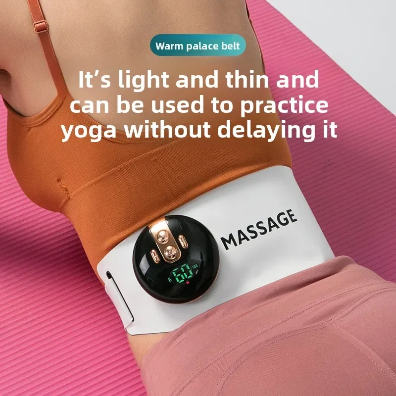 

super value Waist Massager Electric Heating Skinny Waist Sweating Belt Sports Fitness Running Belly Kneading Massage Belt