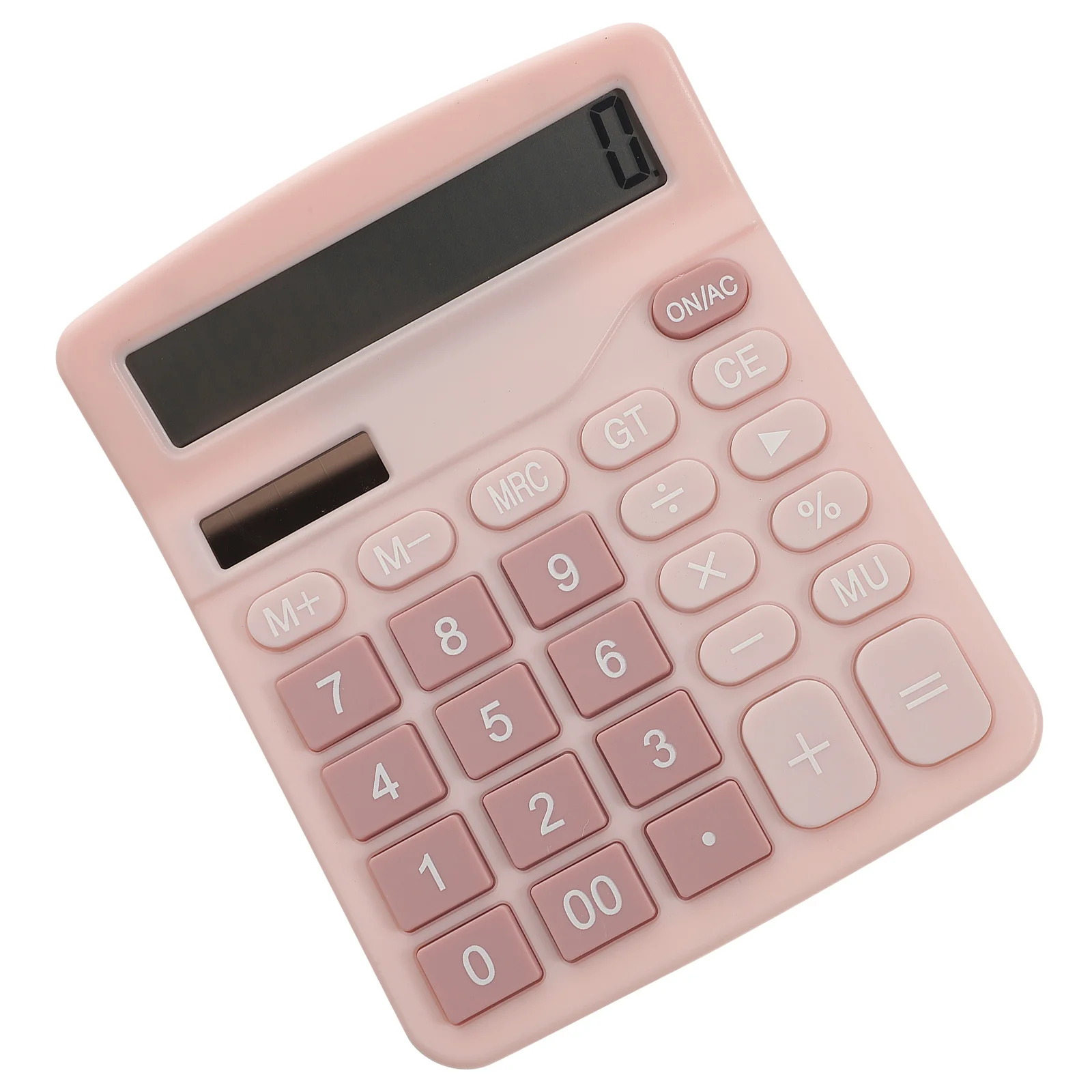 Calcolatrice solare a doppia alimentazione Calcolatrice di base portatile per uso scolastico in ufficio Calcolatrici multifunzione per strumenti di calcolo