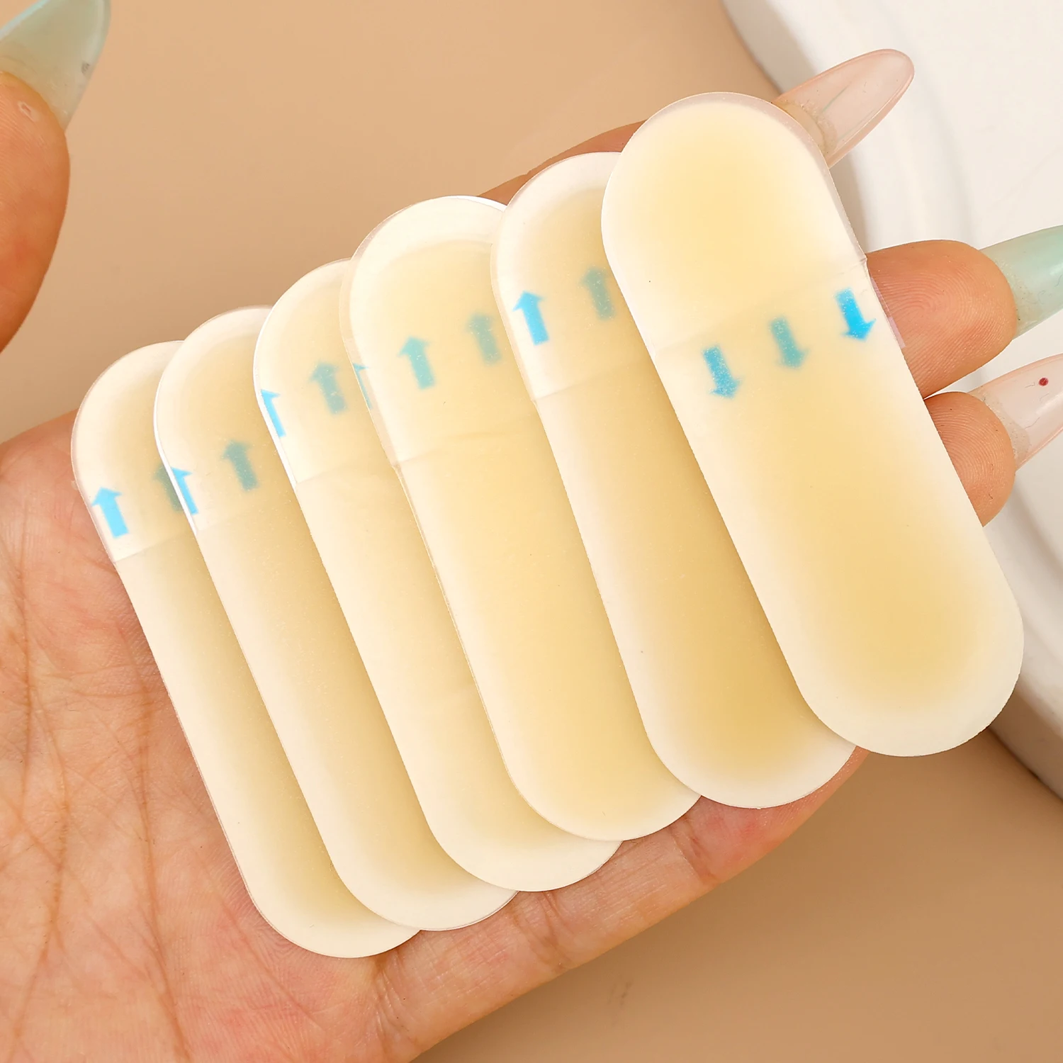 Adesivi per trasferimento tatuaggi linea sopracciglia Operazione reale Pratica di stampa della pelle Forniture per l'addestramento permanente per la protezione delle sopracciglia in silicone