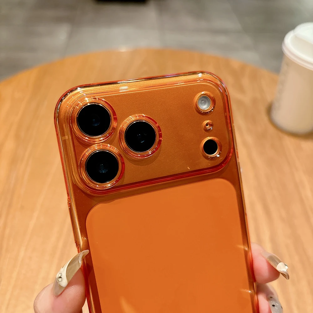 Custodia rigida anti-ingiallim - Phone Cases Orange recensione e prezzo
