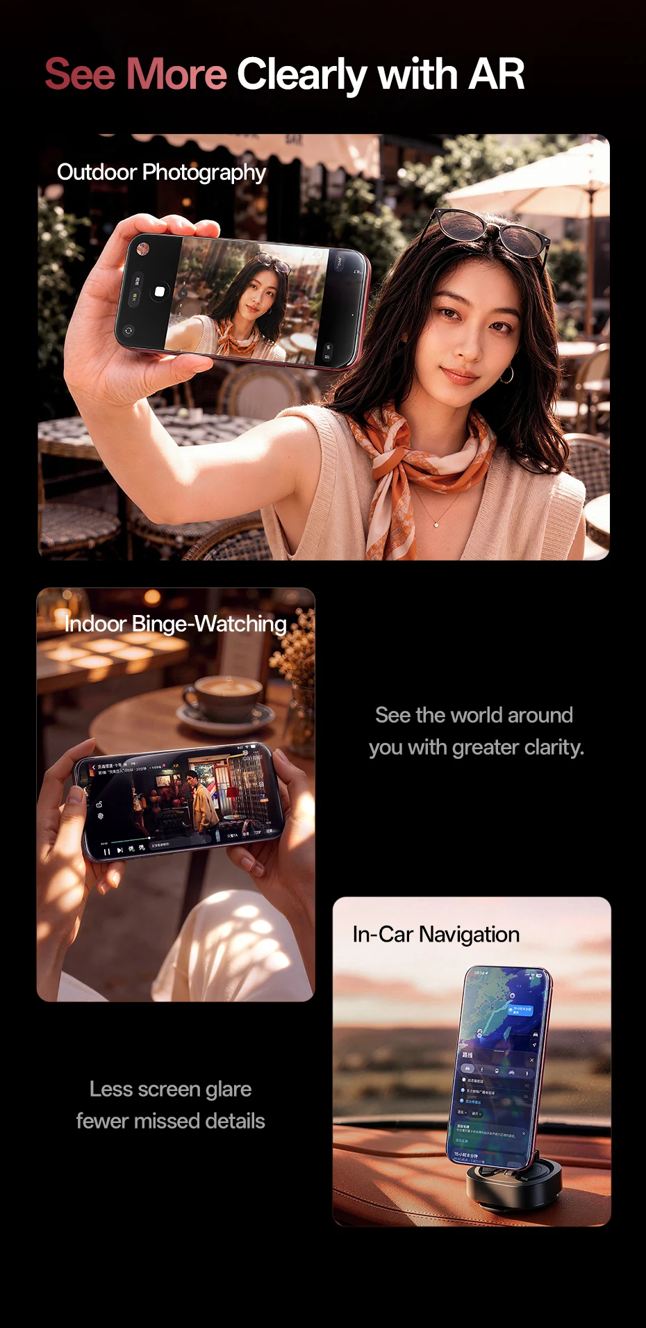 Baseus Corning Displayschutzfolie aus gehärtetem Glas für iPhone 18 17 Pro Max, Anti-Peeping, stoßfest, selbstklebend, Schutzfolie – Detail 8