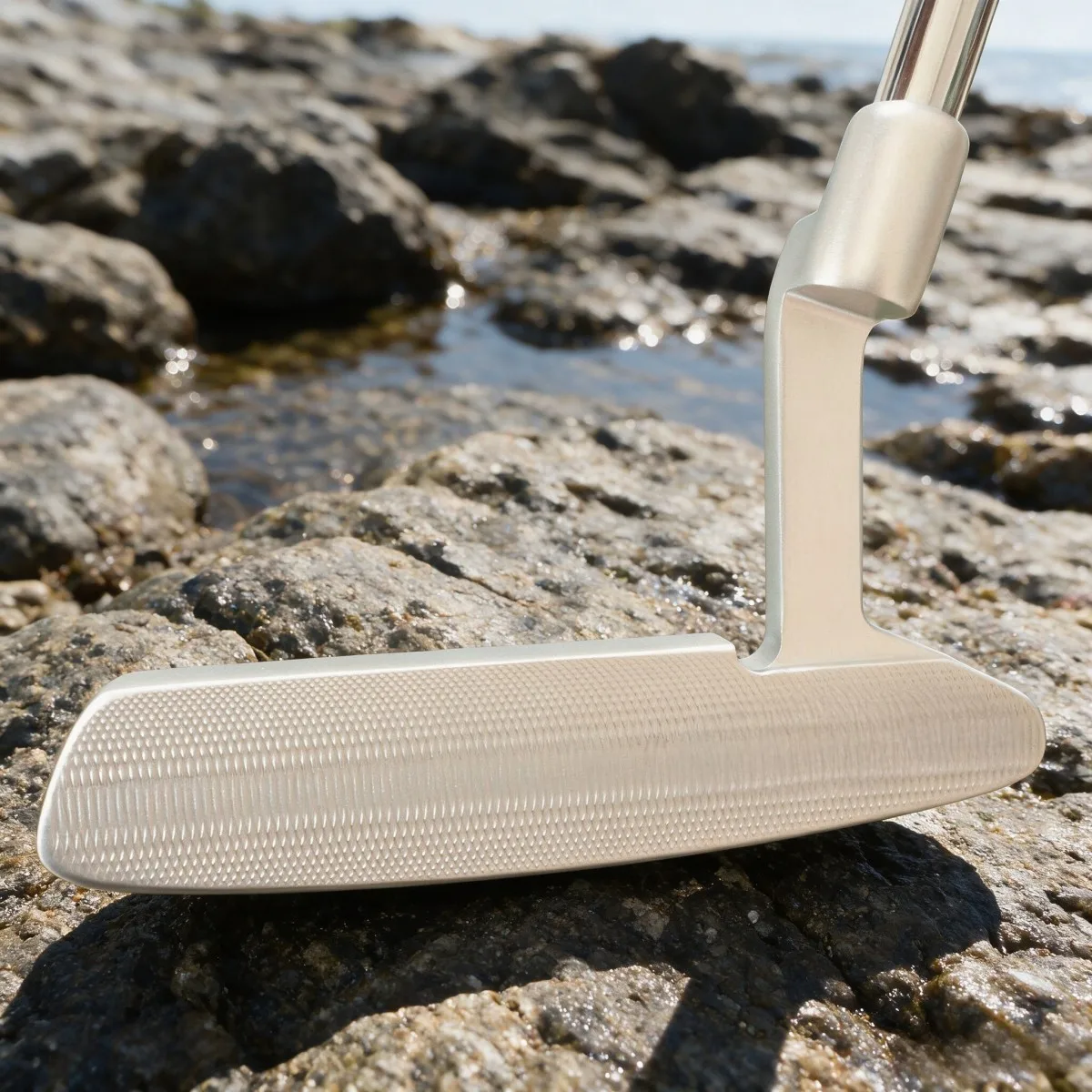 Stylish Silver Golf Putter Featuring Three Dots, New Professional Golf Accessory Club view 5