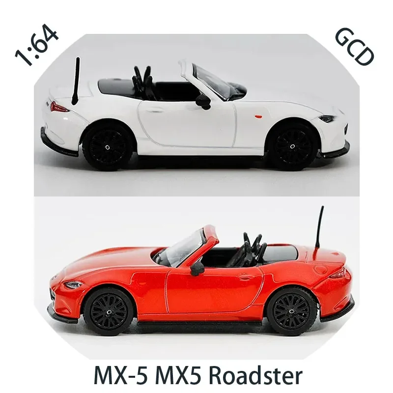 

GCD enchery 1:64 2024 MX-5 MX5 Roadster Car Model Static Collection Decorated Souvenir Gift Hobby & Toys