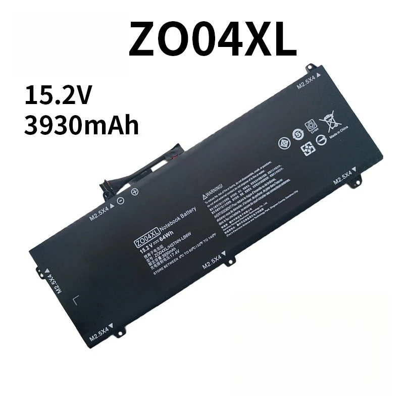 Новый сменный аккумулятор для ноутбука ZO04XL 15,2 В 3930 мАч для HP HSN-C02C Zbook HSTNN-LB6W HSTNN-C88C Studio G3 Series 808396-422